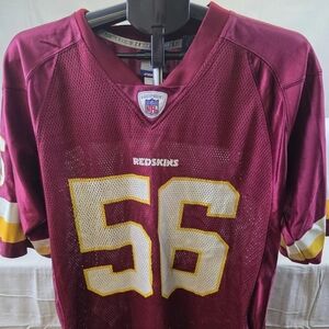 NFL Reebok Player Y2K Players On Field LaVar Arrington Maroon Redskins Jersey